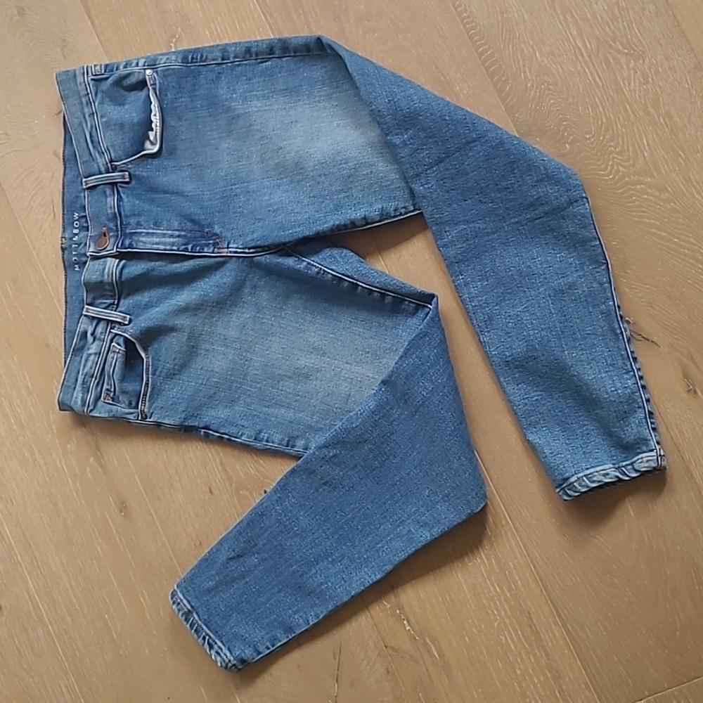 EUC Mott & Bow Mid Rise Skinny Denim Jeans Women's sz 30